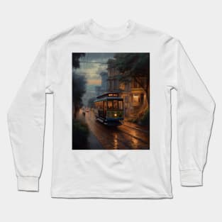 Evening Trolleybus 1 Long Sleeve T-Shirt